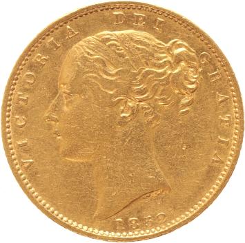Great Britain Sovereign 1852
