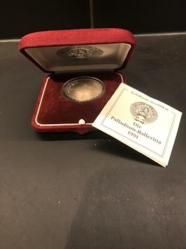 Russia 5/10/25 Roubles 1991 Palladium-Ballerina BU