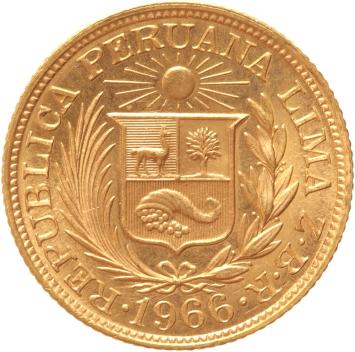 Peru libra 1966