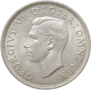 Great Britain Crown 1937 silver UNC