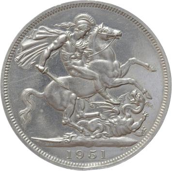 Great Britain Crown 1951 nickel UNC