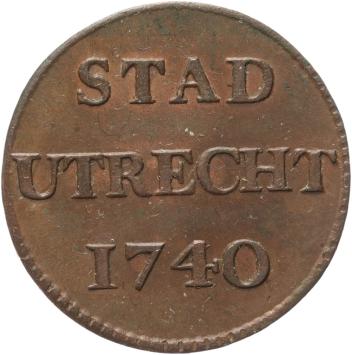 Utrecht-stad Duit 1740/39