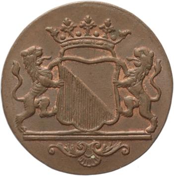 Utrecht-stad Duit 1791