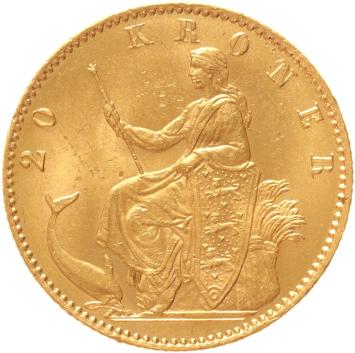 Denmark 20 kroner 1873