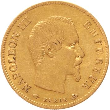 France 10 francs 1857a