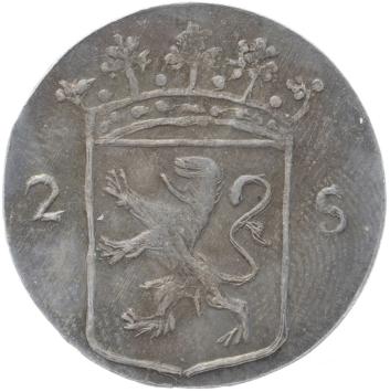 Utrecht Dubbele wapenstuiver 1787/57