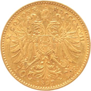 Austria 10 Corona 1897