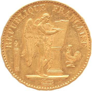 France 20 Francs 1878a