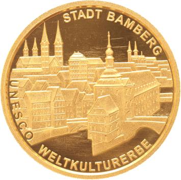 Duitsland 100 euro goud 2004J Unesco Bamberg BU