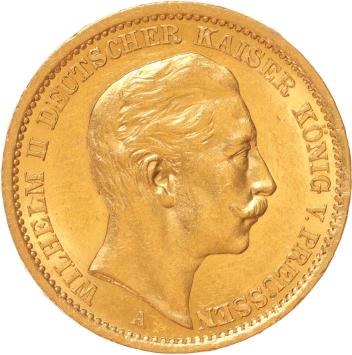 Germany Prussia 20 mark 1906a