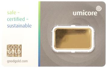 Goudbaar 10 gram Umicore