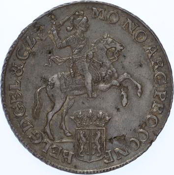 Gelderland Dukaton or silver rider 1767