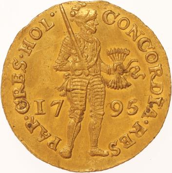 Holland Golden ducat 1795