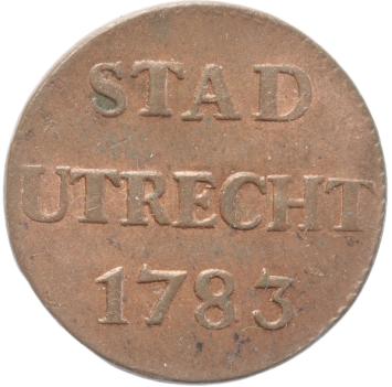 Utrecht-stad Duit 1783