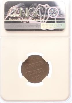 Overijssel Duit 1769