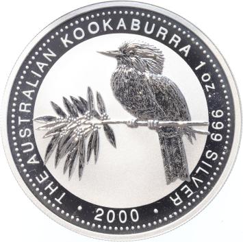 Australië Kookaburra 2000 1 ounce silver