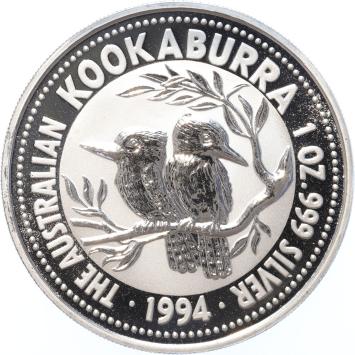 Australië Kookaburra 1994 1 ounce silver