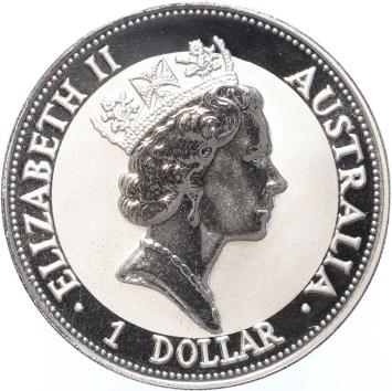 Australië Kookaburra 1992 1 ounce silver