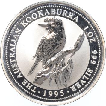 Australië Kookaburra 1995 1 ounce silver