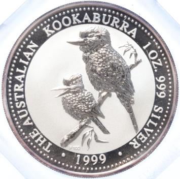 Australië Kookaburra 1999 1 ounce silver