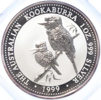 Australië Kookaburra 1999 1 ounce silver