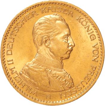 Germany Prussia 20 mark 1914a