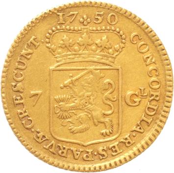 Holland Halve gouden rijder 1750/49