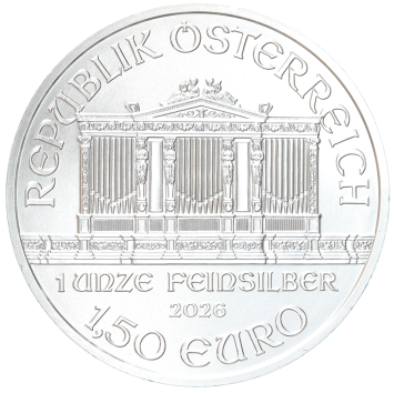 Oostenrijk Philharmoniker 2026 1 ounce silver