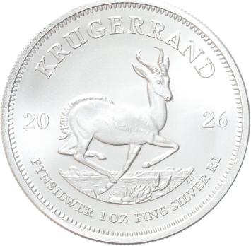 South Africa Krugerrand 2026 1 ounce silver