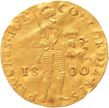 Holland Gouden dukaat 1800
