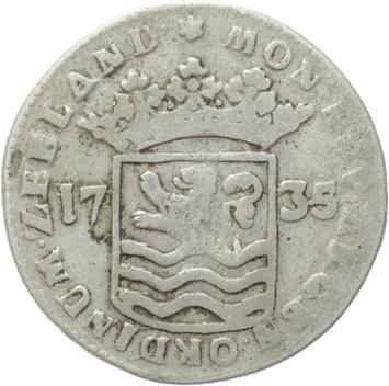 Zeeland Hoedjesschelling 1735/34