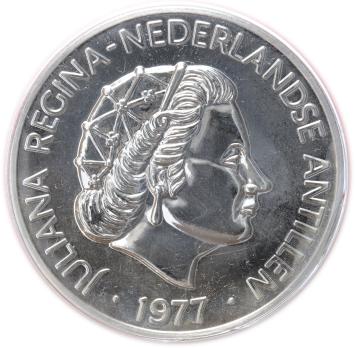 25 Gulden 1977 Peter Stuyvesant Nederlandse Antillen BU