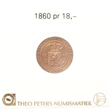 Nederlands Indië 1/2 cent 1860 pr