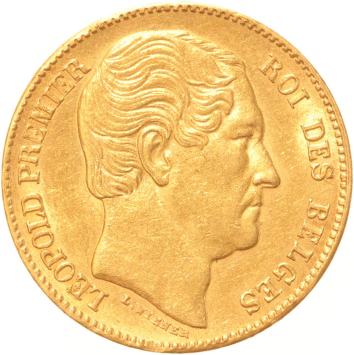 Belgium 20 francs 1865 b
