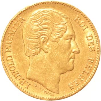 Belgium 20 francs 1865 b
