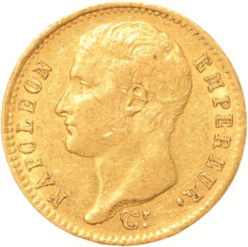 France 20 francs 1807a