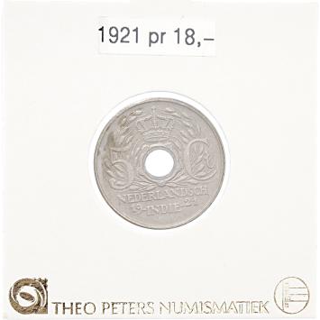 Nederlands Indië 5 cent 1921 pr