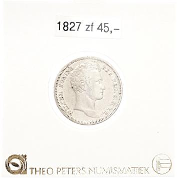 Nederlands Indië 1/4 gulden 1827 zf