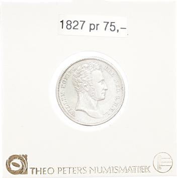 Nederlands Indië 1/4 gulden 1827 pr