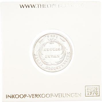 Nederlands Indië 1/4 gulden 1834/27 pr