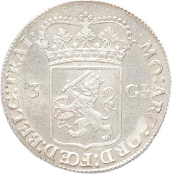 Utrecht Driegulden - Generaliteits- 1763