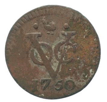 V.O.C. West Friesland Duit 1750