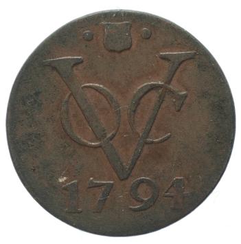 V.O.C. Utrecht Duit 1794