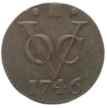 V.O.C. Utrecht Duit 1746