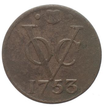 V.O.C. Utrecht Duit 1753