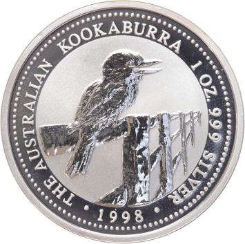 Australië Kookaburra 1998 1 ounce silver