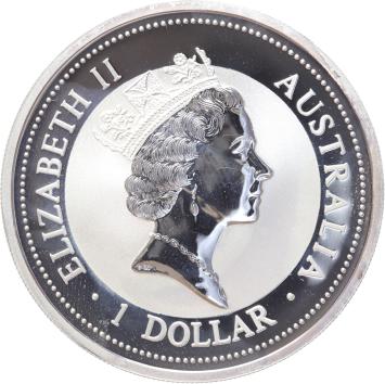 Australië Kookaburra 1998 1 ounce silver