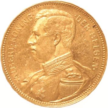 Belgium 20 Francs 1914 a dutch