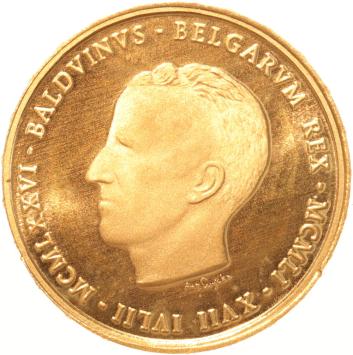 Belgium medalic issue 1976 Baldvinus