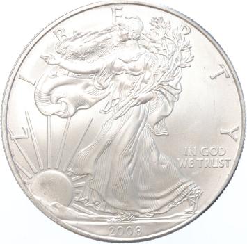 USA Eagle 2008 1 ounce silver